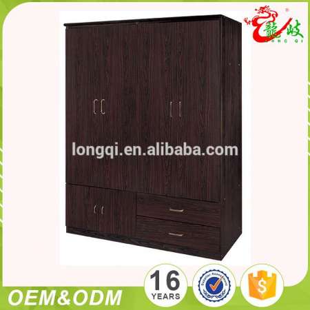 Professional Manufacturer Large Capacity Custom Cheap Mdf Armoire Wardrobe Designs