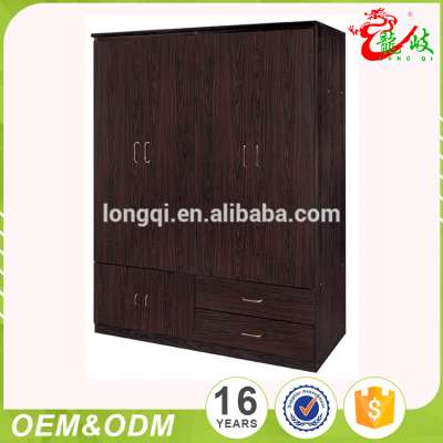 Professional Manufacturer Large Capacity Custom Cheap Mdf Armoire Wardrobe Designs