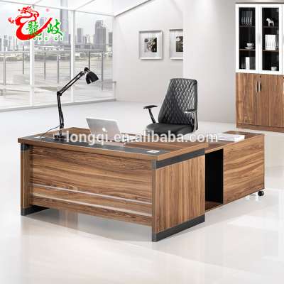 Top Quality Melamin Modern Office Furniture Executive Table Design L Shape Office Desk