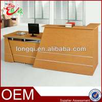 modern elegant high quality front desk tall reception counter M09