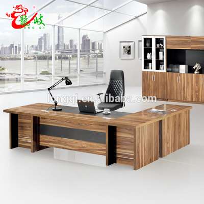 Modern High Quality Office Furniture Big Wooden Manager Table Executive Desk